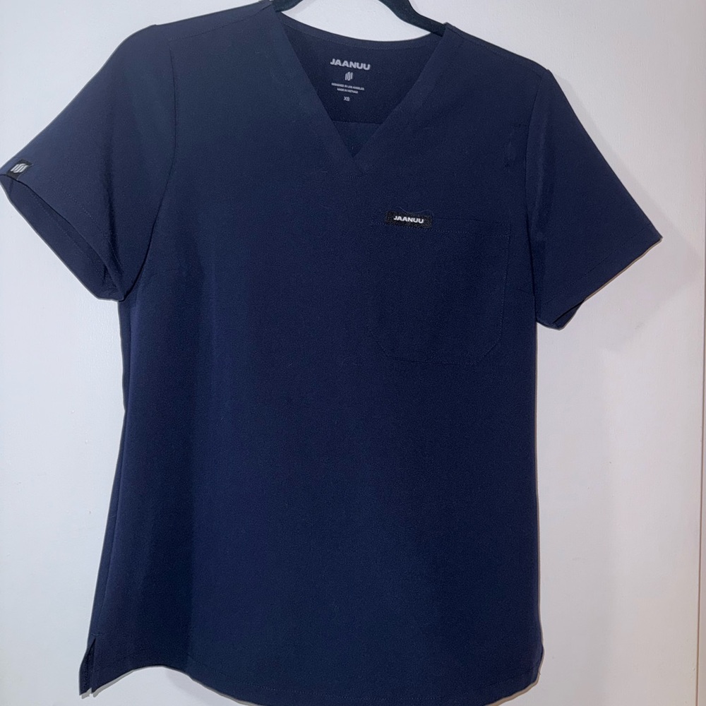 Jaanuu Navy Blue scrub set